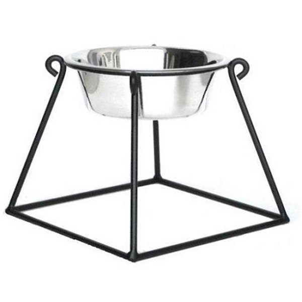 Pets Stop Pets Stop RSB2-L Pyramid Elevated Dog Feeder - Large RSB2-L